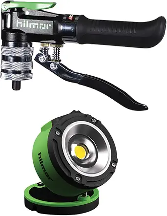 hilmor 1839015 Compact Swage Tool Kit with hilmor Mini Work Light