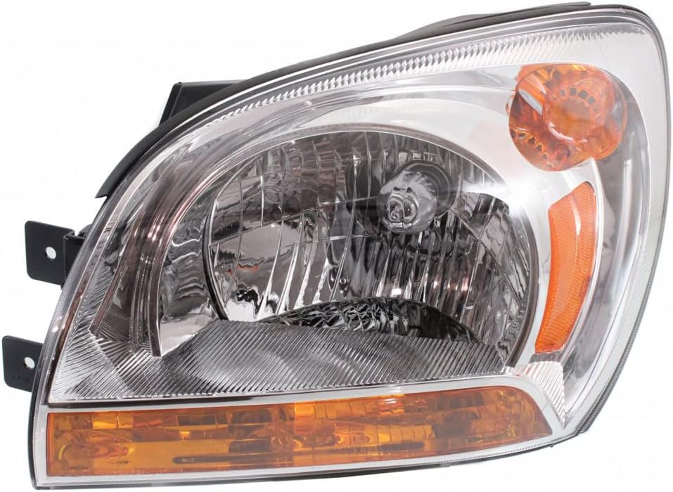 CarLights360 For Kia Sportage 2005-2008 Headlight Assembly Driver Side CAPA Certified KI2502115C