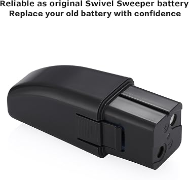 Powerextra 7.2V 2000mAh Ni-MH Replacement Battery for Ontel Swivel Sweeper G1 & G2