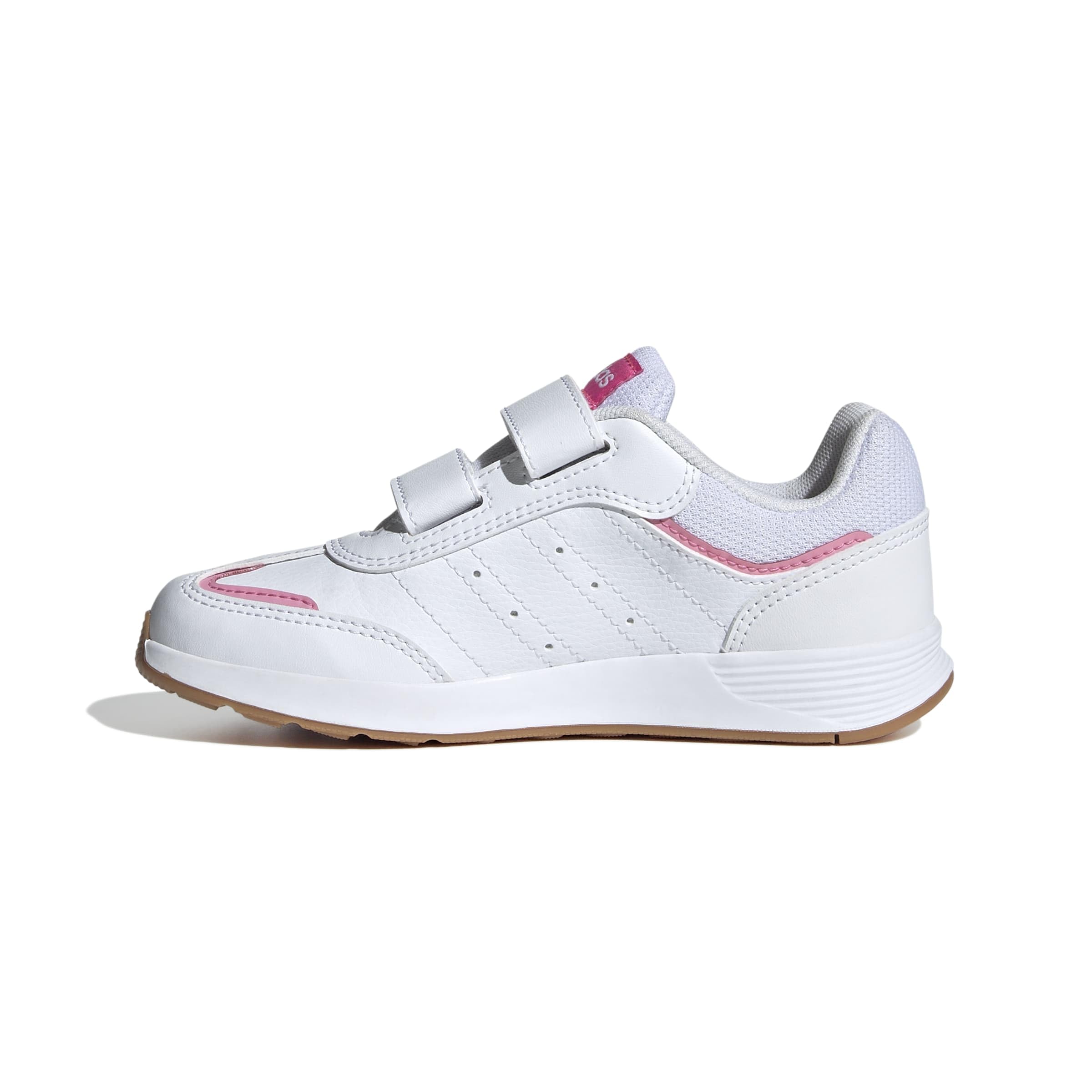 adidas Unisex Kids TENSAUR Switch Shoes Children, FTWR White/Pulse Magenta/Bliss Pink, 1 UK