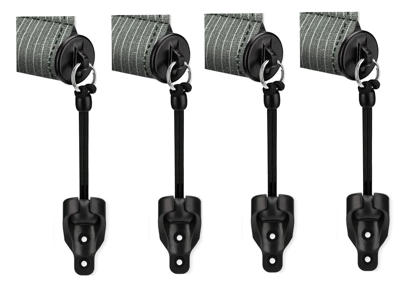 Coolaroo External Roller Blind Sunshade Replacement (Black, 2set)