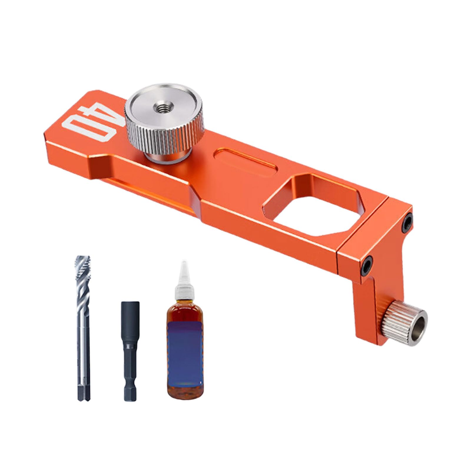 Aluminum Profile Tapping Locator Fixed Hole Tapping Jig Assistant Aluminum Profile Assembly Punching Locator Woodworking Threading Aid