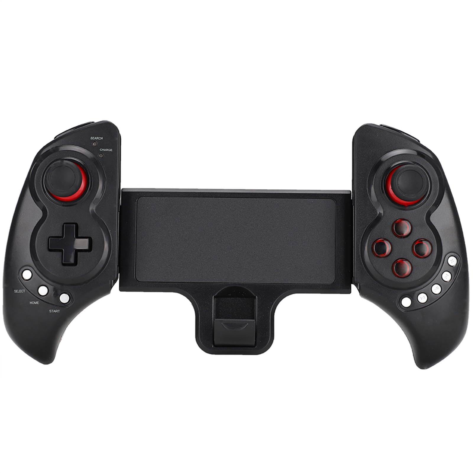 Omquot Gamepad per Controller con Maniglia di Gioco Flessibile in ABS per Computer Tablet, Staffa Flessibile di Grandi Dimensioni, Trasmissione Wireless BT 5.0, Adatto per gli Appassionati di Giochi