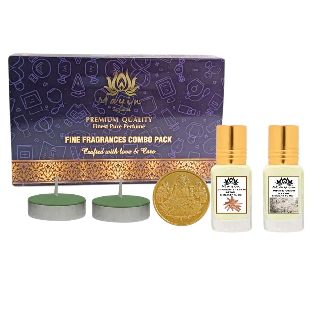 Chandan-E-Khaas & White Oudh Attar Perfume for Men and Women | Natural Long-Lasting Fragrance Scent | Unisex Alcohol-Free Roll-On Aromatic Attar Ideal for Daily Use and Gifting, 10ML (Pack of 2)-image-45