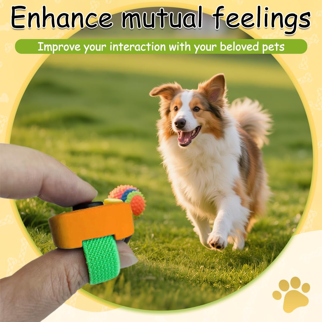 YAYNO 2 PCS Clicker Chien Dressage Multicolore Clickers de Dressage pour Animaux de Compagnie Accessoire Pratique pour l’Entraînement Canin pour Chien Chat Cheval