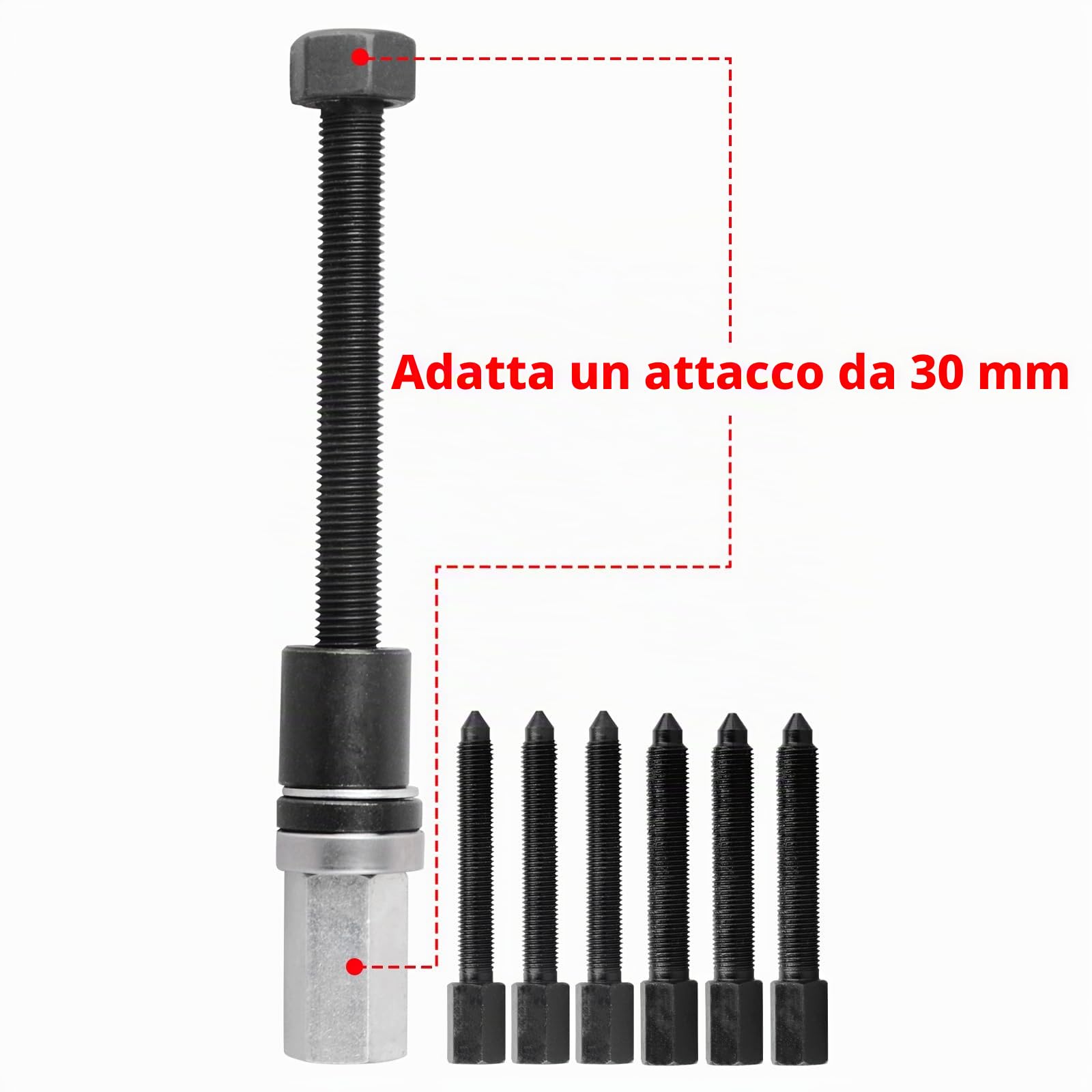 DAYUAN Cofanetto Estrazione Cuscinetto Ruota 20 pz Strumenti Auto Garage