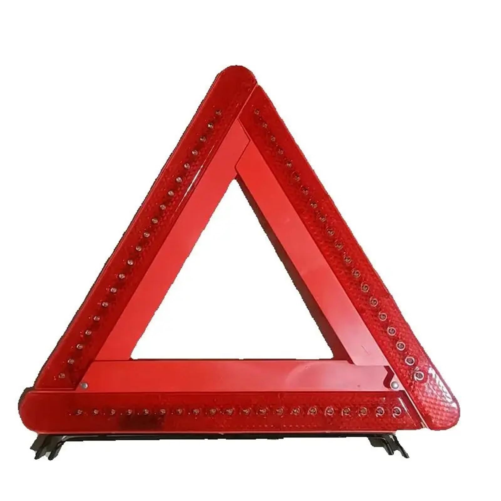 Triángulo de señalización Triángulo de Advertencia Plegable, Seguridad, Alarma Emergencia, Parada Peligro, señal tráfico roja, trípode para vehículo Triángulo Reflectante