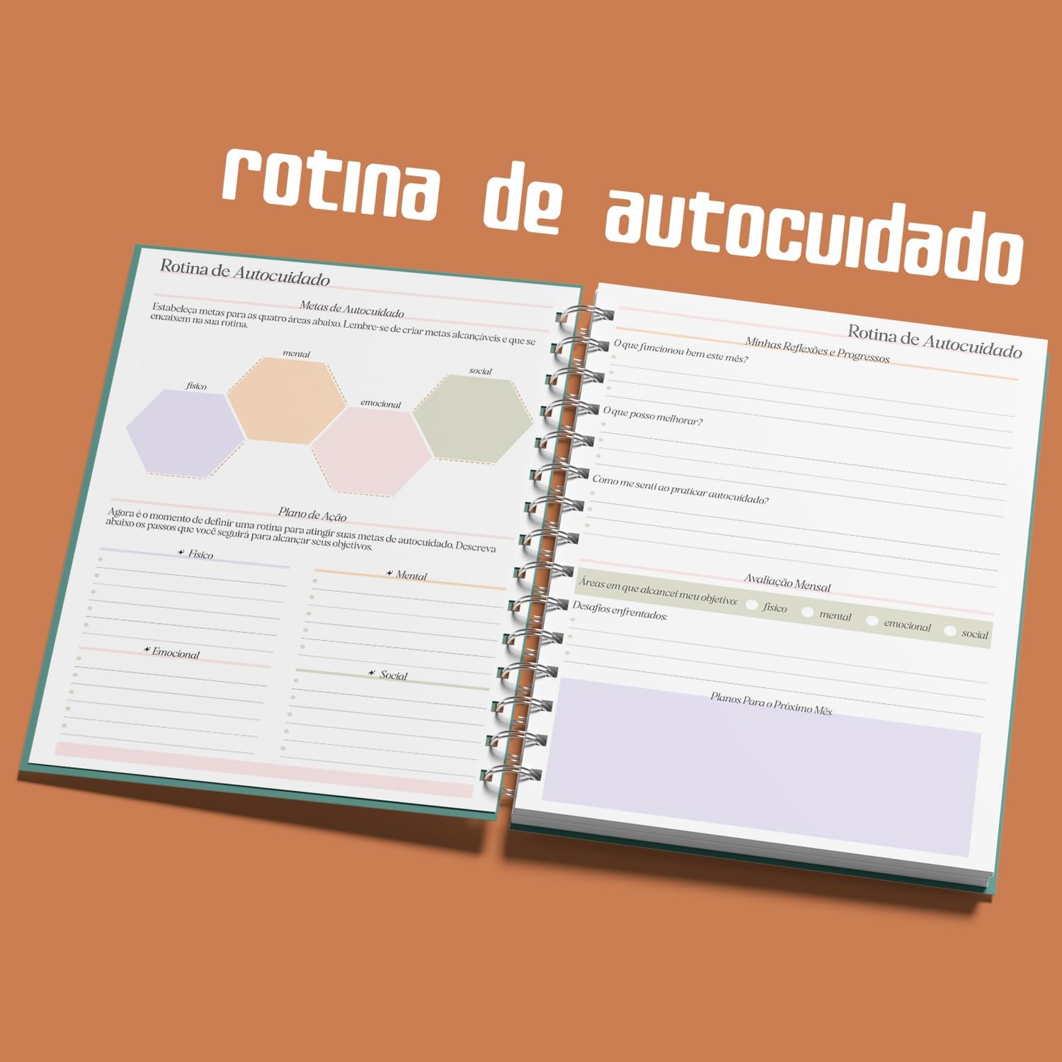 Planner 2026 - Delicado por fora, poderoso por dentro — organize-se com encanto!