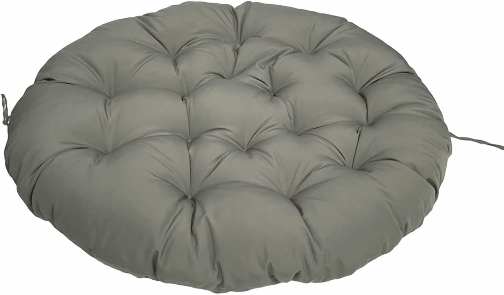 Coussin Rond Étanche Extérieur en Tissu Noble Résistant