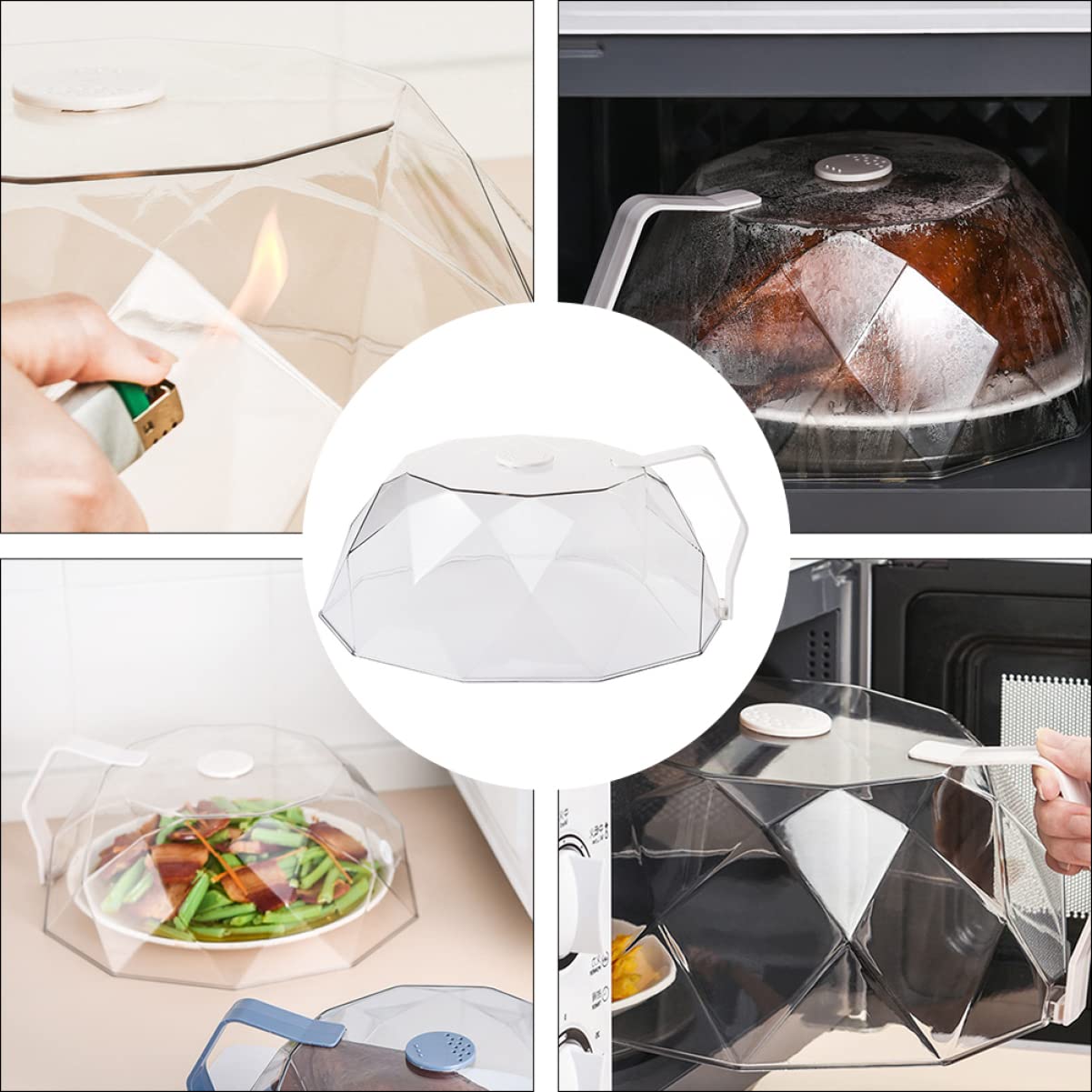 Quid Renova Coperchio In Vetro 34 Cm Per Pentole - Manico In Bachelite - Lavastoviglie