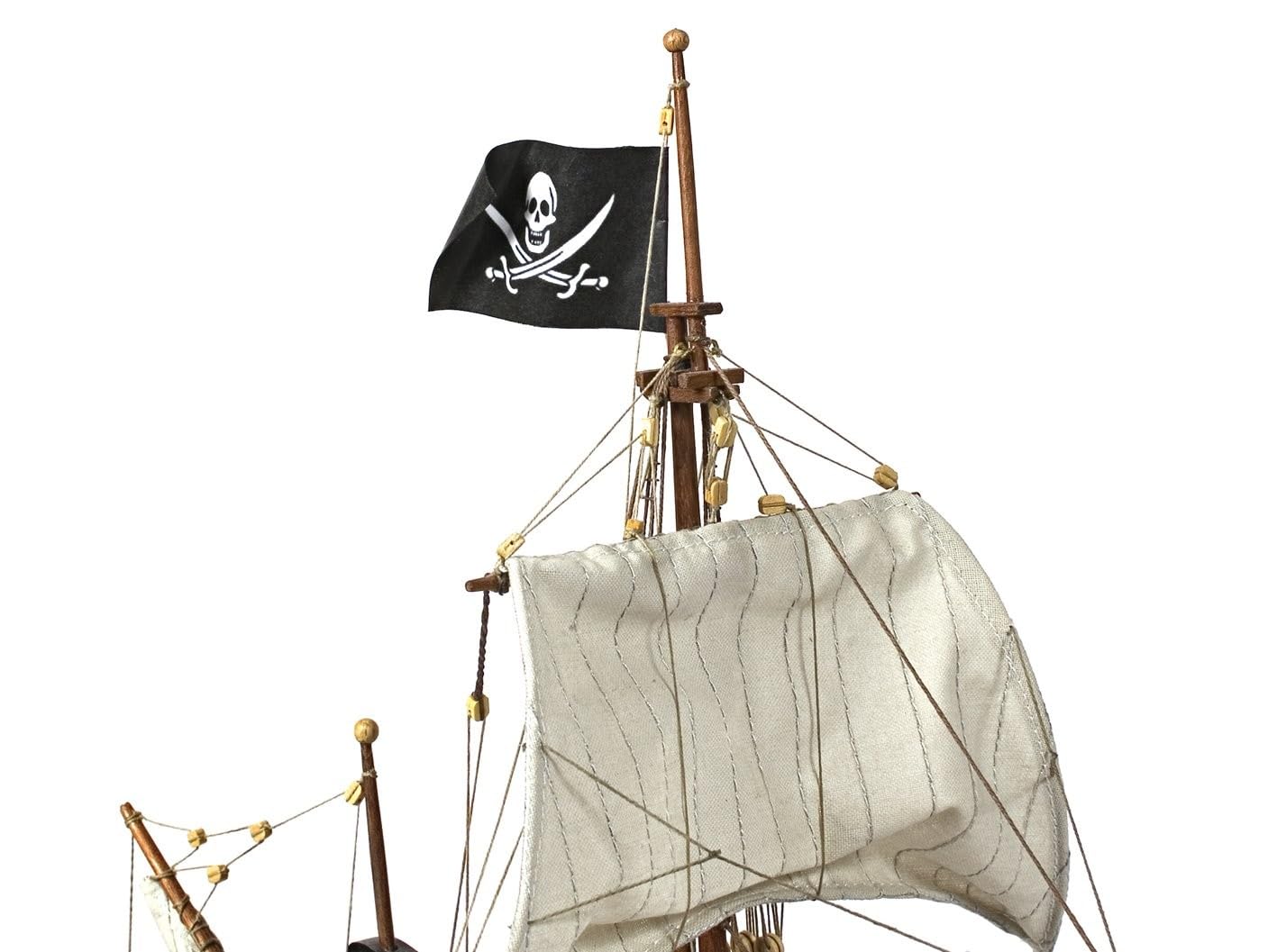 Occre BUCCANEER cod 12002 scale 1:100-assemblaggio necessario-kit di montaggio in legno