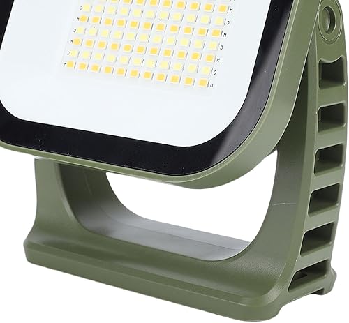 Miniatura 6 de 165LED 1800LM Solar Portable Camping Light, Luz de inundación LED portátil recargable, IP65 a prueba de agua magnética para reparación de emergencia