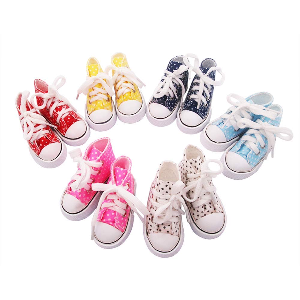 Uteruik BJD Puppenschuhe 1/6 11,8 Zoll - Gelbe Baumwollschuhe Puppenzubehör