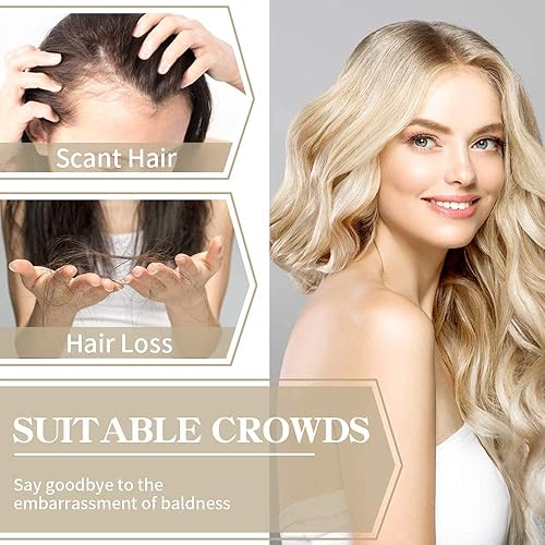 Miniatura 32 de 12 Paquetes Dreamlover Beige, base de peluca color beige, casquillos de peluca con extremo de nailon elástico de color carne, cada tablero de papel