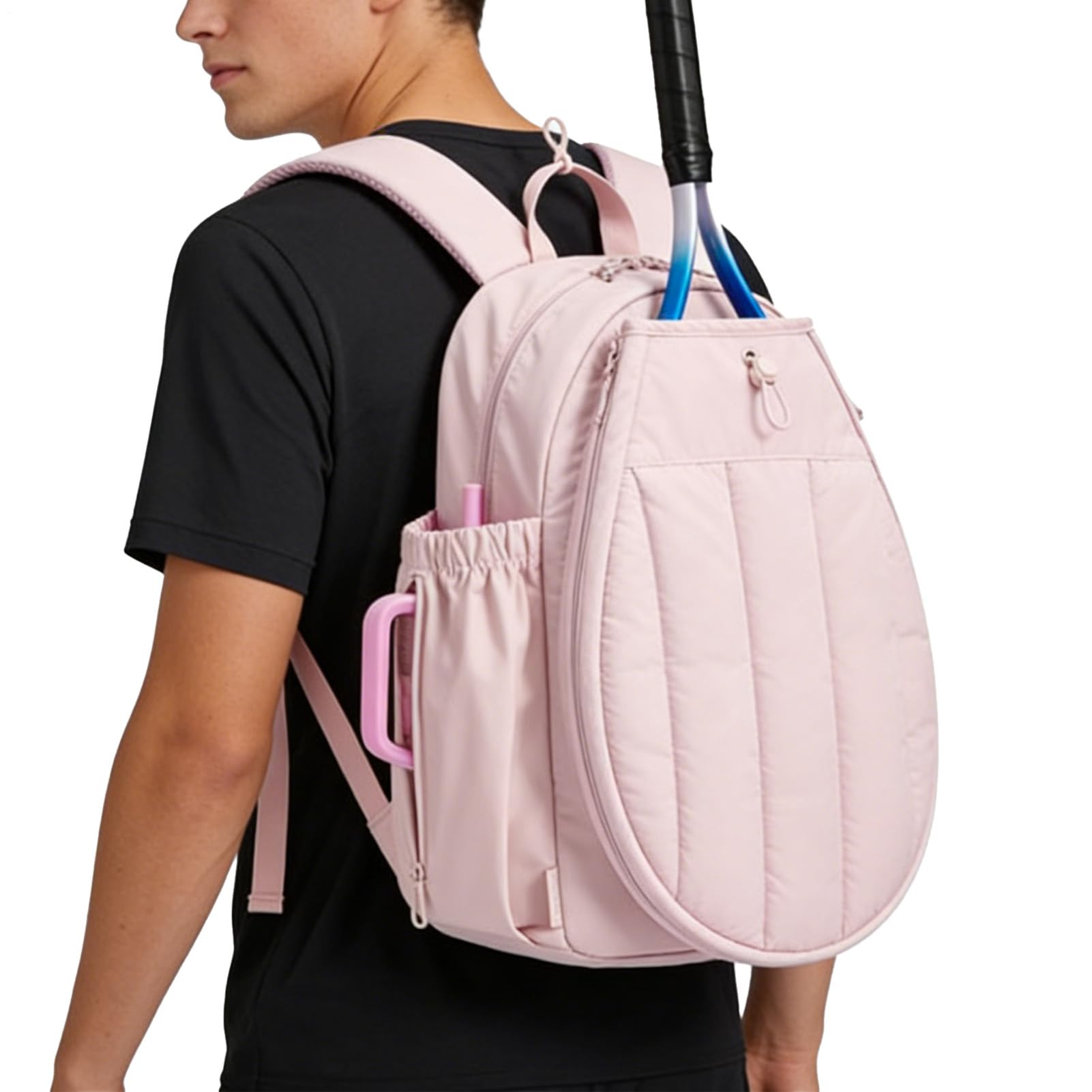 Zaino da tennis da donna – grande organizer isolato imbottito | zaino per racchetta da tennis | per scarpe Pickleball badminton Sport Gym Fitness Viaggi Outdoor Indoor Stadio Training quotidiano