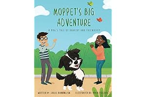 Tender, Heartwarming Novel for Budding Readers: Moppet's Big Adventure: A Dog's Tale...