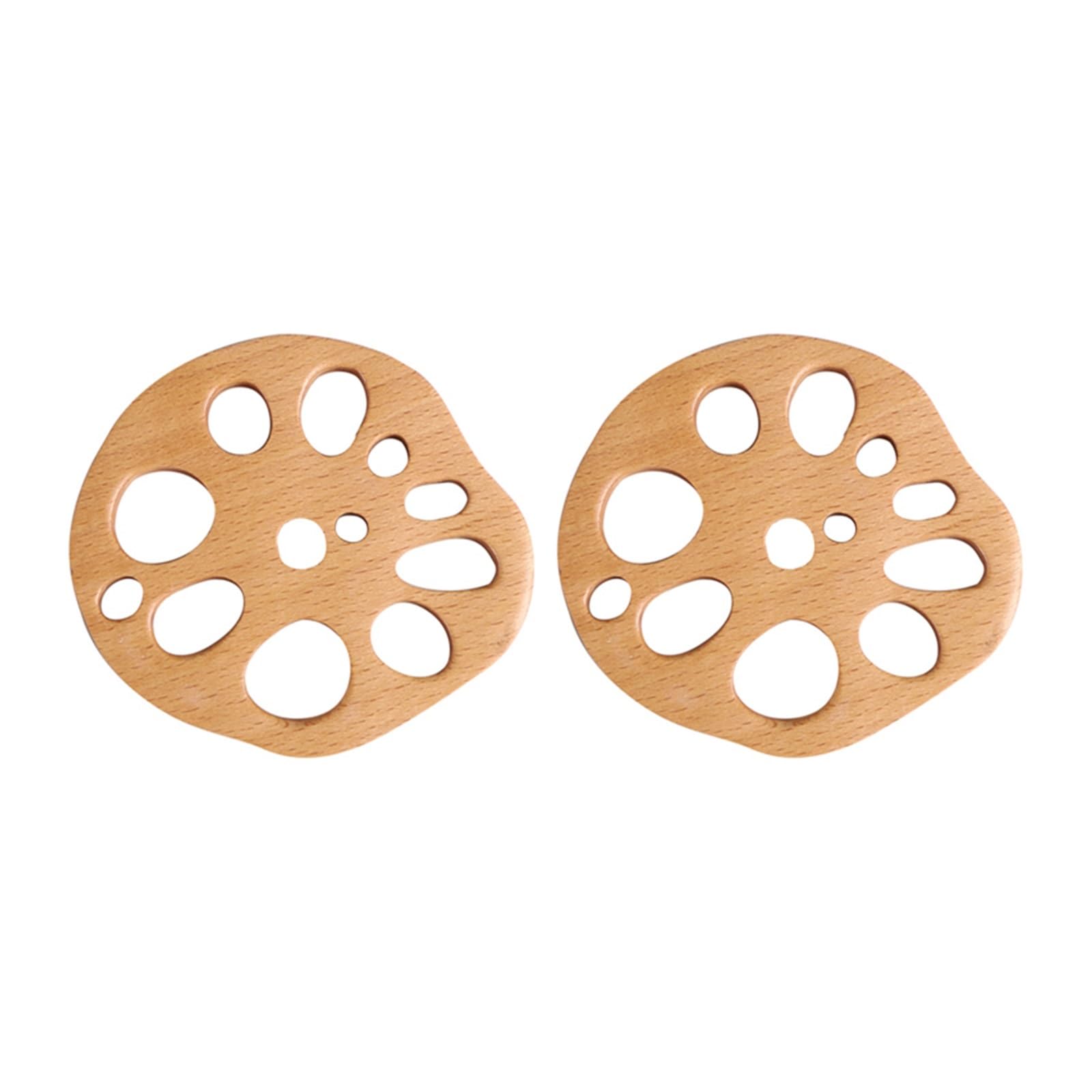 Insulated Coasters 6Pcs Wooden Coaster Cup Mat Tea Coffee Coasters for Drink CuteTable Placemat Kitchen Accessories