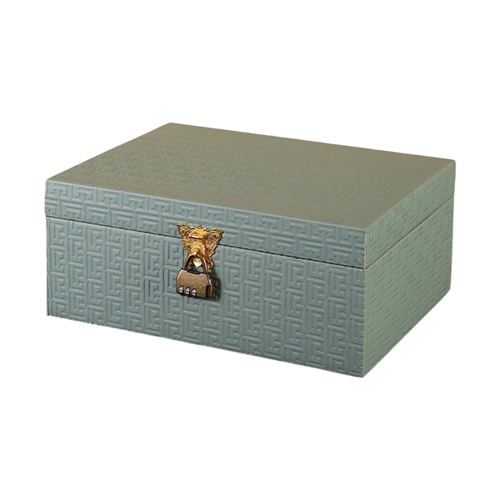 Shurhome Stylish Handwoven Pattern Storage Organizers Box for Bedroom Closet Entryway Keep Keys Hats Scarves Neatly Stored Keys and Accessories Box