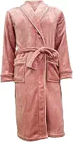 Camesa Roupão Neo Velour Flannel Aveludado 220g/m2 Tamanho GG - Rose