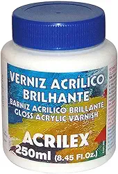 Verniz Acrílico Brilhante Acrilex 250 ml