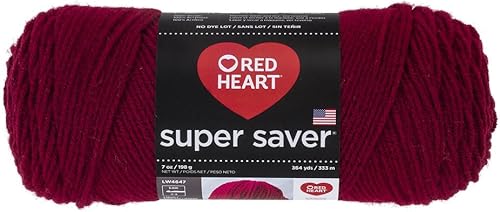 Red Heart Hilo Super Saver, color burdeos