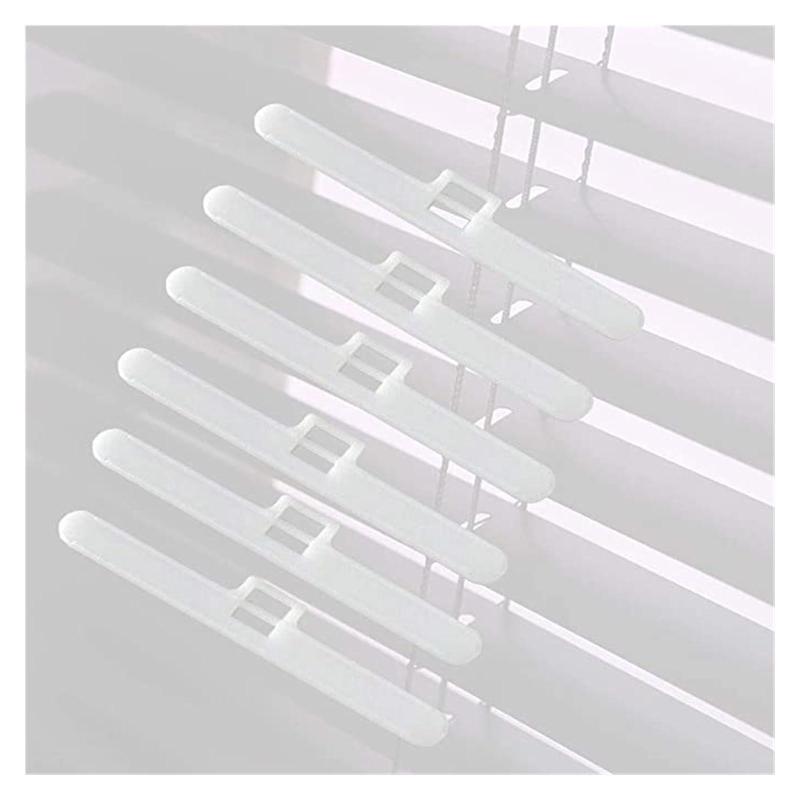 GLADFRESIT - Juego De 20 Perchas Verticales Para Persianas, 89 Mm