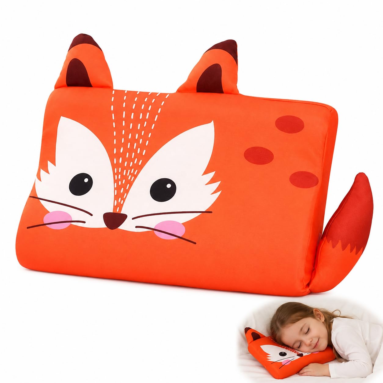 Navea Snuggle Buddy Pillow, Memory Foam Sensory Pillow, Animal Design