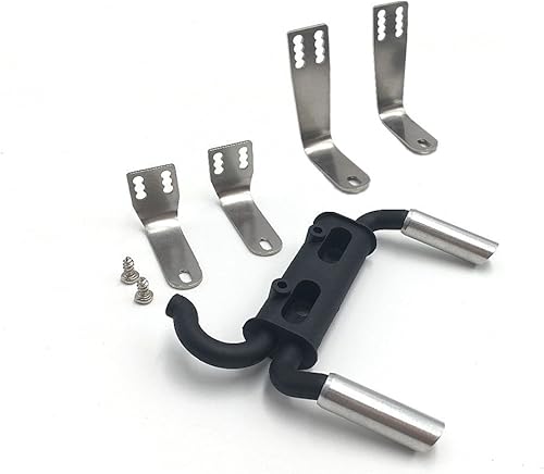 Miniatura 2 de KYX Racing Nylon Tubo de Escape Actualizaciones Accesorios para 110 RC Crawler Car Axial SCX10 II Traxxas TRX-4 TRX4