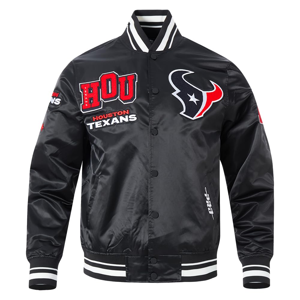 Pro Standard Mens NFL Mash Up Satin Jacket