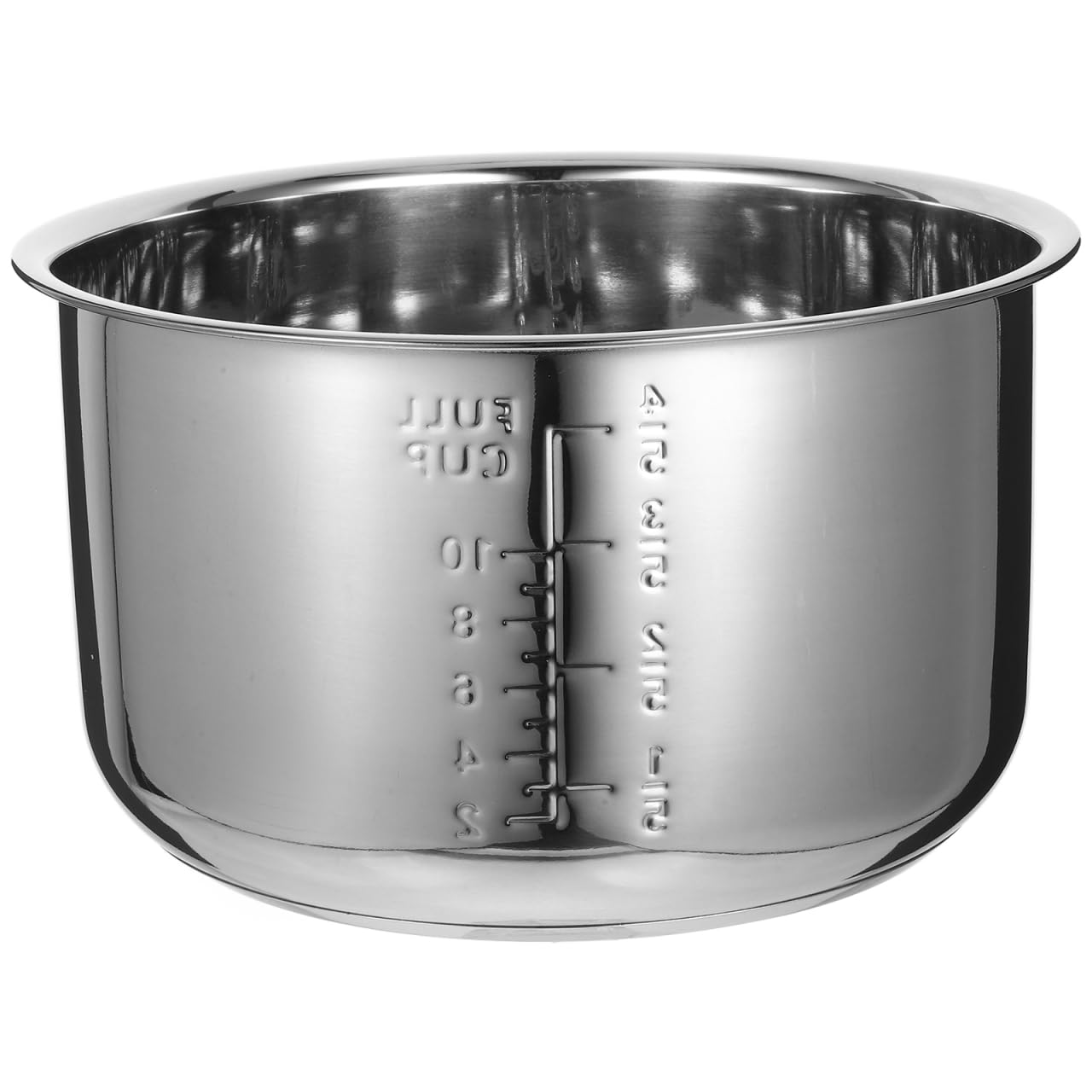 Operitacx 10 Cup 1 8L Uncooked Stainless Steel Rice Cooker Inner Pot Non-stick Rice Cooker Pot Replacement Compatible