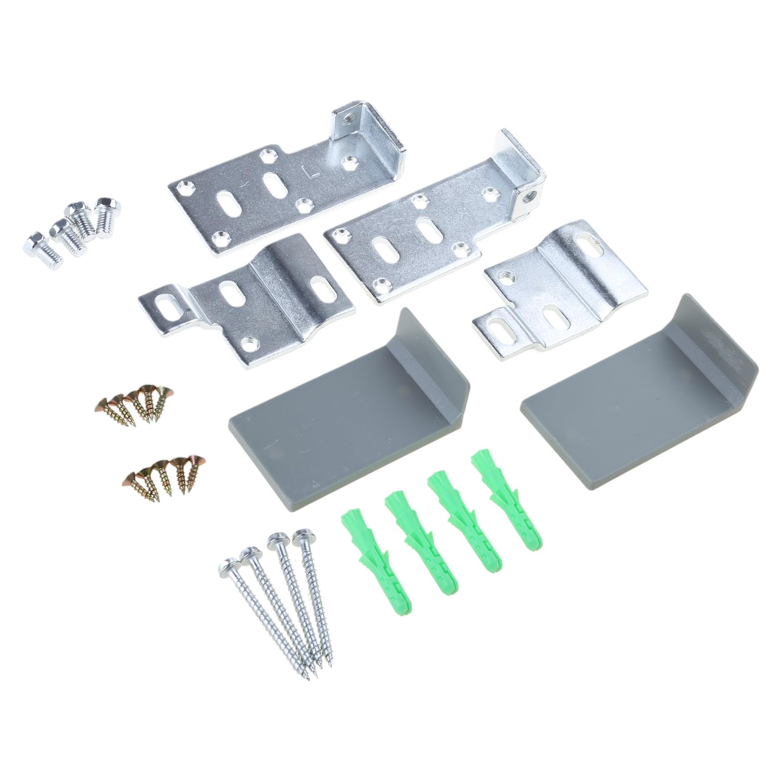 Cabinet Hanging Hardwar Strong Cabinet Shelf Brackets Secure & Stable Shelf Brace Resistant for Home Bookshelf Brackets