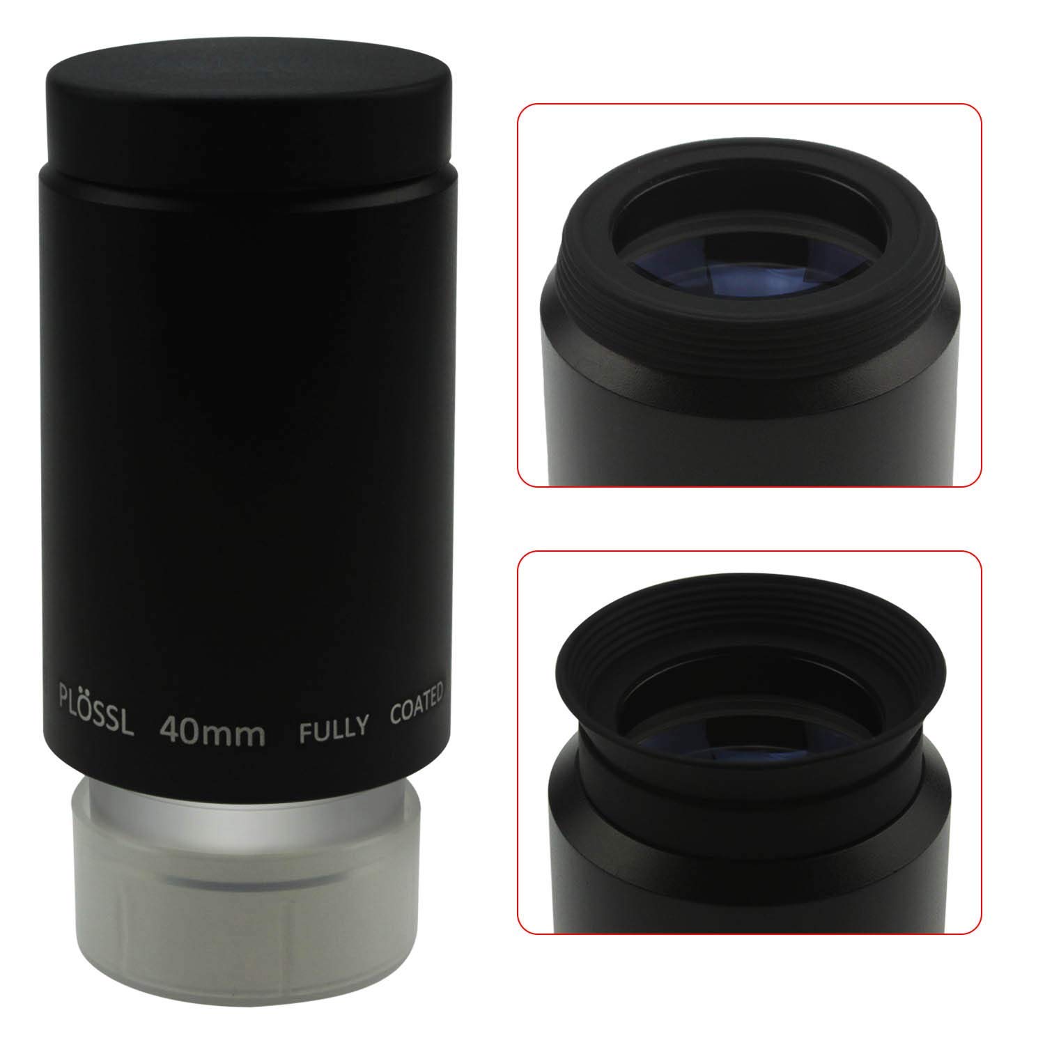 Astromania 1.25" 40mm Super Plossl Telescopio Ocular - La forma más económica de obtener una imagen nítida