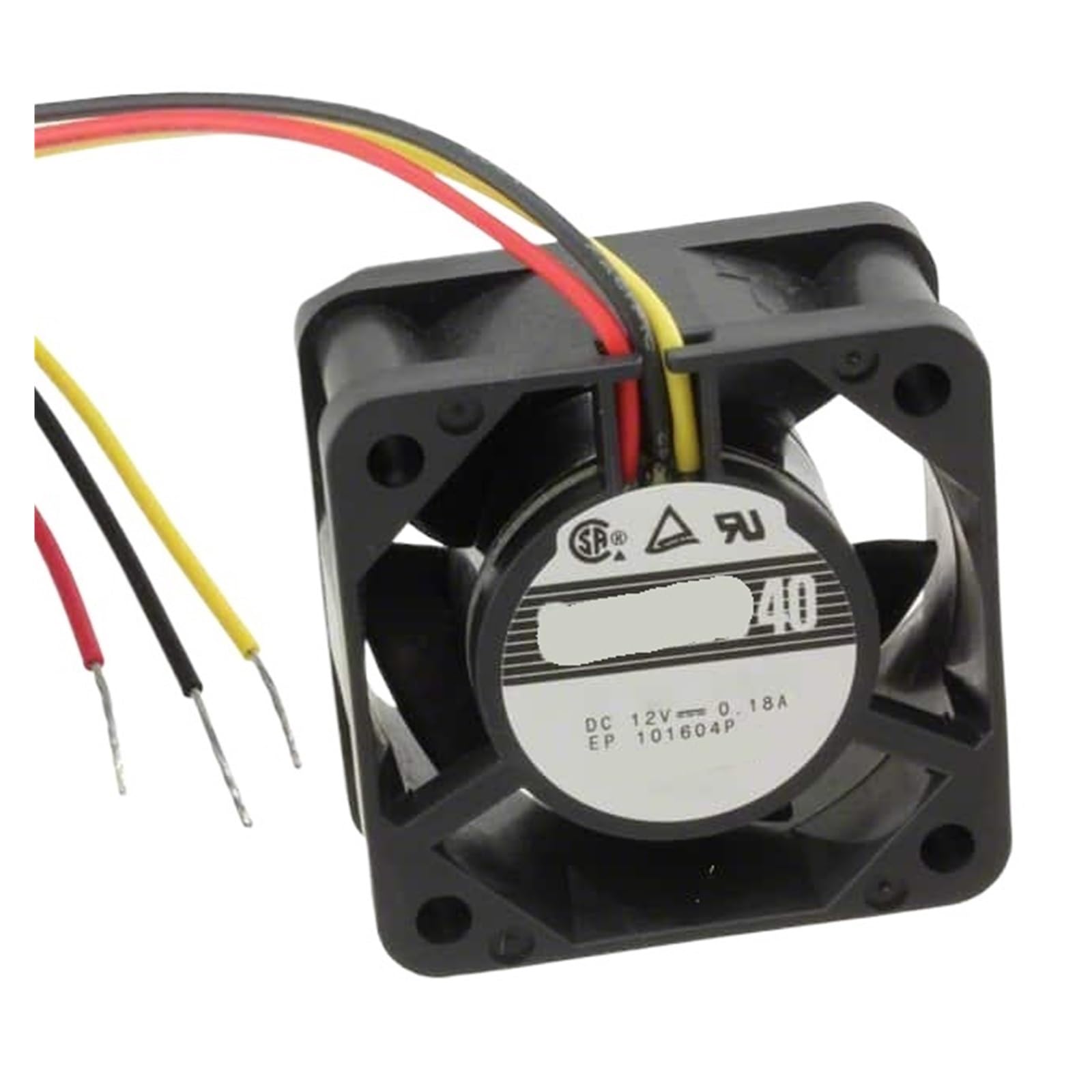 PEQYUACTE 109P0412D601 12VDC Fan 40X40X20mm 2.16W 3wire 11000RPM