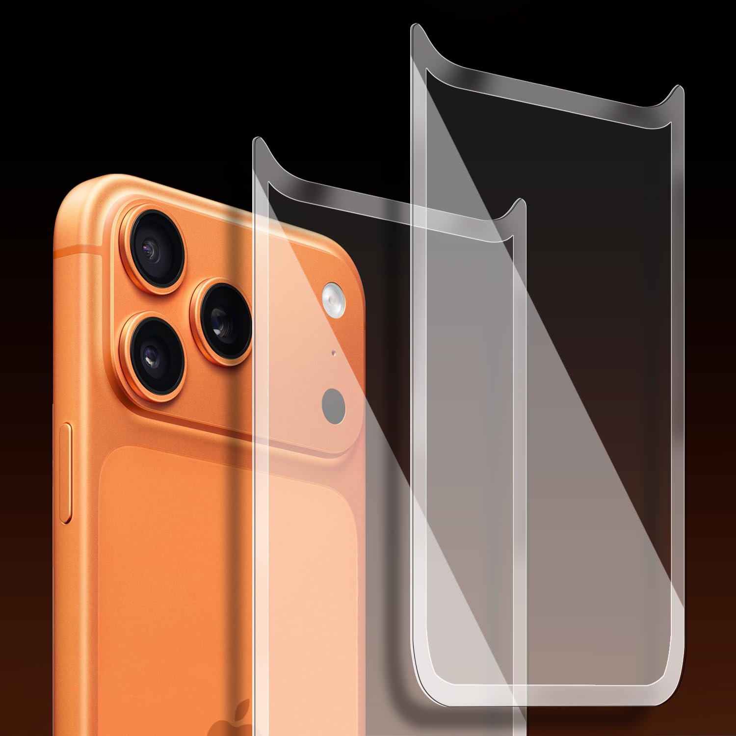 Photo 1 of Shacoryze for iPhone 17 Pro Max Back Screen Protector(2-Pack), iPhone 17 Pro Max Back Glass Protector iPhone17 Pro Max Back Protector (6.9 inch)