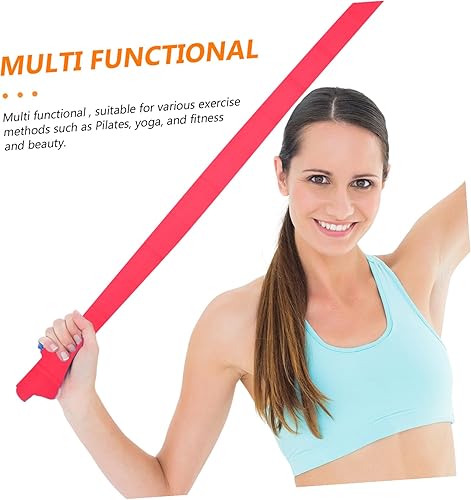 Miniatura 6 de TPE Yoga Resistance Band for Full Body Stretching and Strength Training Portable Fitness Exercise Band for Shoulders Back Legs Waist Suitable for