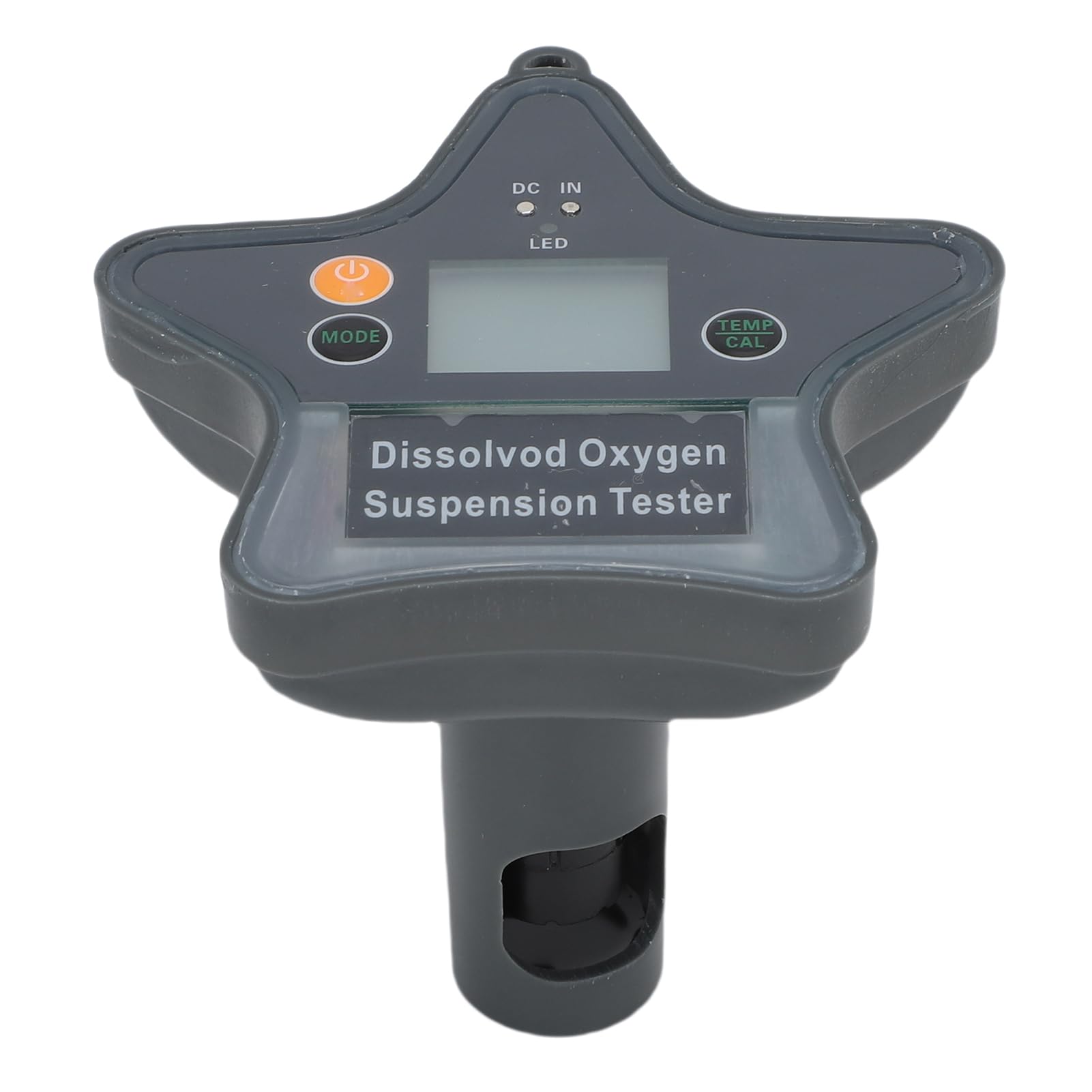 SIXRUN DO Tester di Ossigeno Disciolto Misuratore di qualità dell'acqua Bluetooth ABS 2 in 1 Design Impermeabile Galleggiante da 0 a 20 Mg L da 32 a 122 Fahrenheit per Acquari Laboratori Idroponici