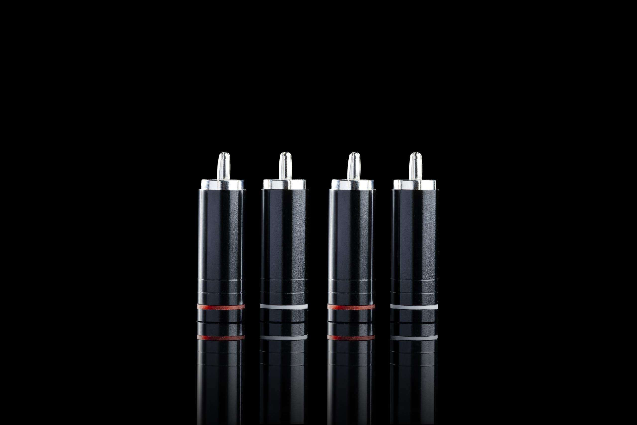 Pro-Ject Connect it Line DS RCA, cavo audio RCA di alta qualità con conduttore in rame OFC e connettori placcati in argento (0,82 m)