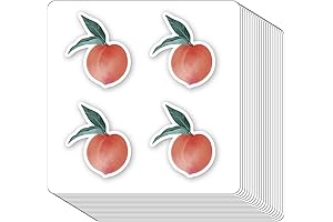 Peach Fruit Stickers for Creativity Unleashed