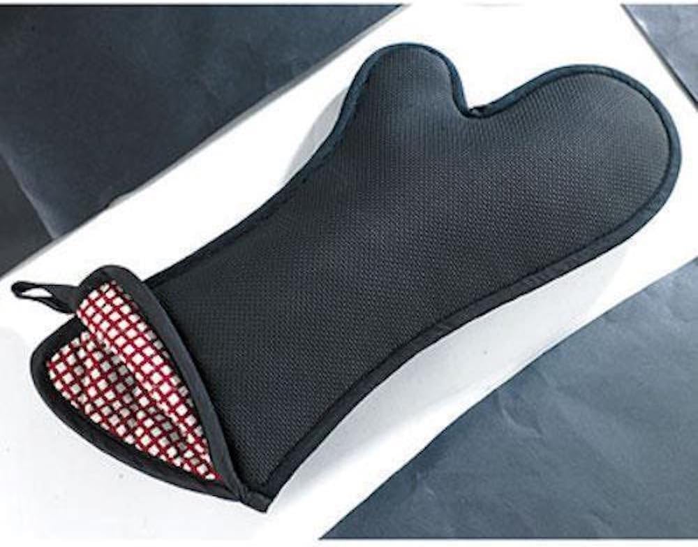 PROFESSIONAL SILICONE RUBBER STEAM & LIQUID PROOF OVEN GLOVE CATERING GAUNTLET - BY KLEENEZE LAKELAND