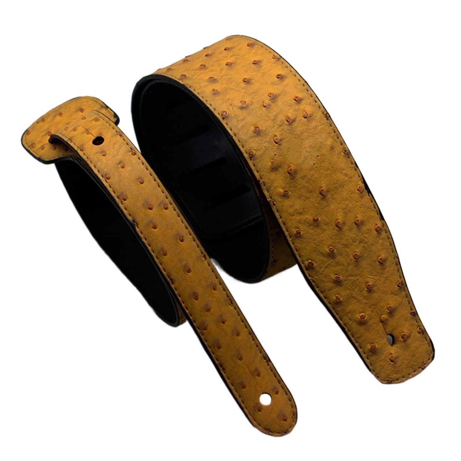 Pasek do gitary Gitary elektryczne Regulowany pasek do gitary Żółty pasek do basu elektrycznego do elektrycznej gitary akustycznej Ukulele basowe (Color : Khaki, Size : 150cm)