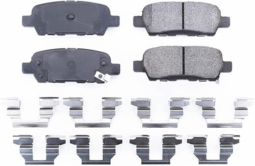 Juego de pastillas de freno de disco trasero compatible con Nissan X-Trail 2005 2006 PC-306087