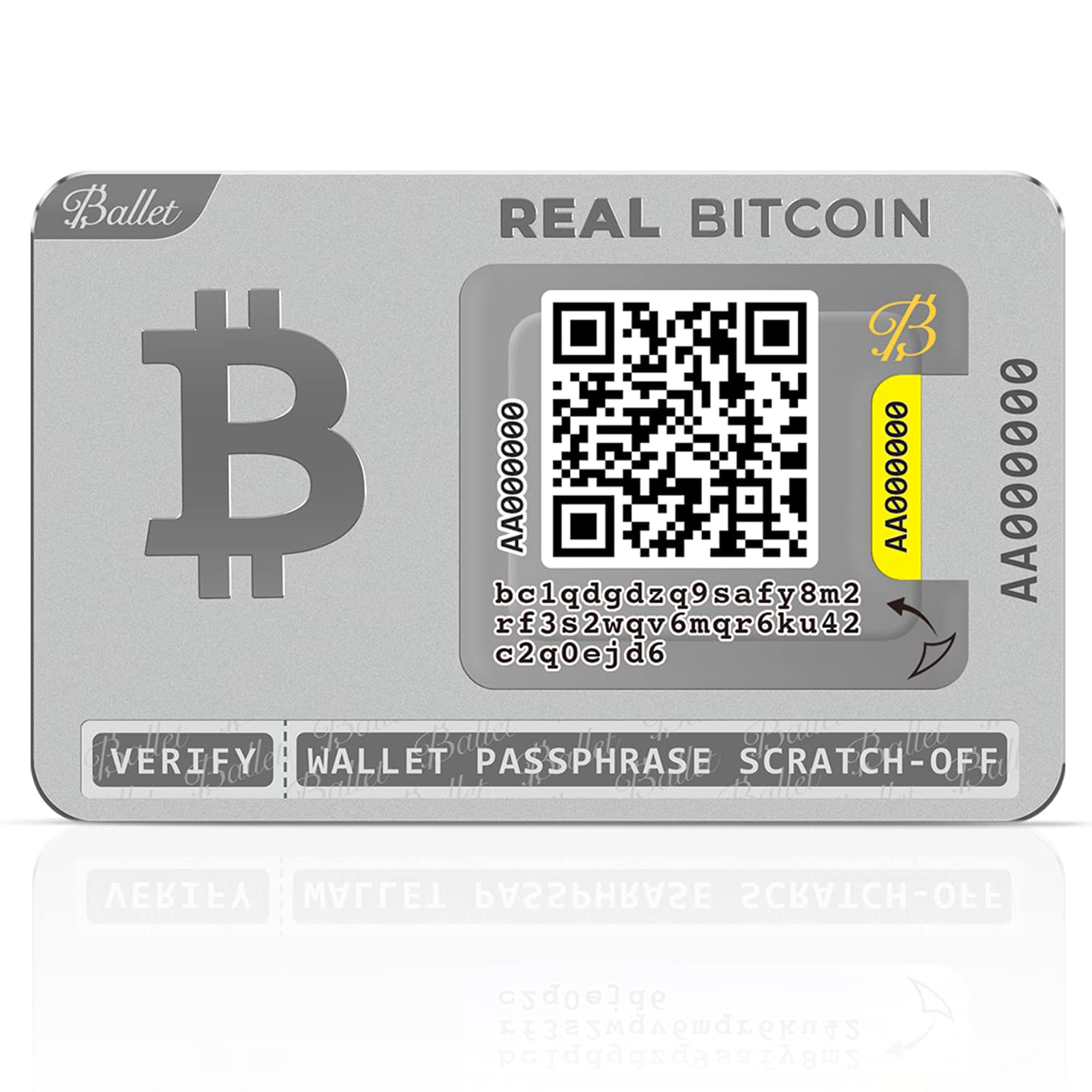 Ballet Real Bitcoin 2022 Merry Christmas (5 Pack) - The Easiest Crypto Cold  Storage Card - Cryptocurrency Hardware Wallet, Managing Your Crypto Assets,  NFTS, Coins : Amazon.ca: Clothing, Shoes & Accessories