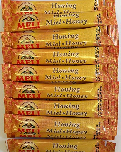 24 x 8g Meli Honey Sticks ~ 8g Clear Honey in a sachet