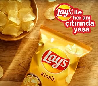 Lay's Classic Plain Potato Chips Mega Size 193 g