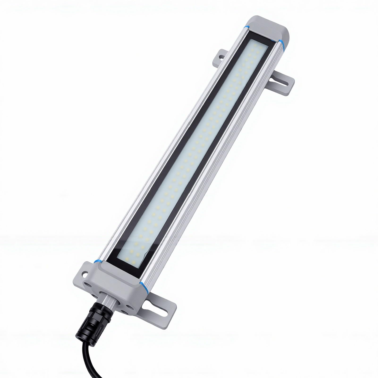 Luocute LED-Werkstatt-Röhrenleuchte 10 W, IP65 Wasserdichte Maschinen-Arbeitsleuchte mit staub- und Schlagfestem Design für CNC-Fräsmaschinen-Drehmaschinen
