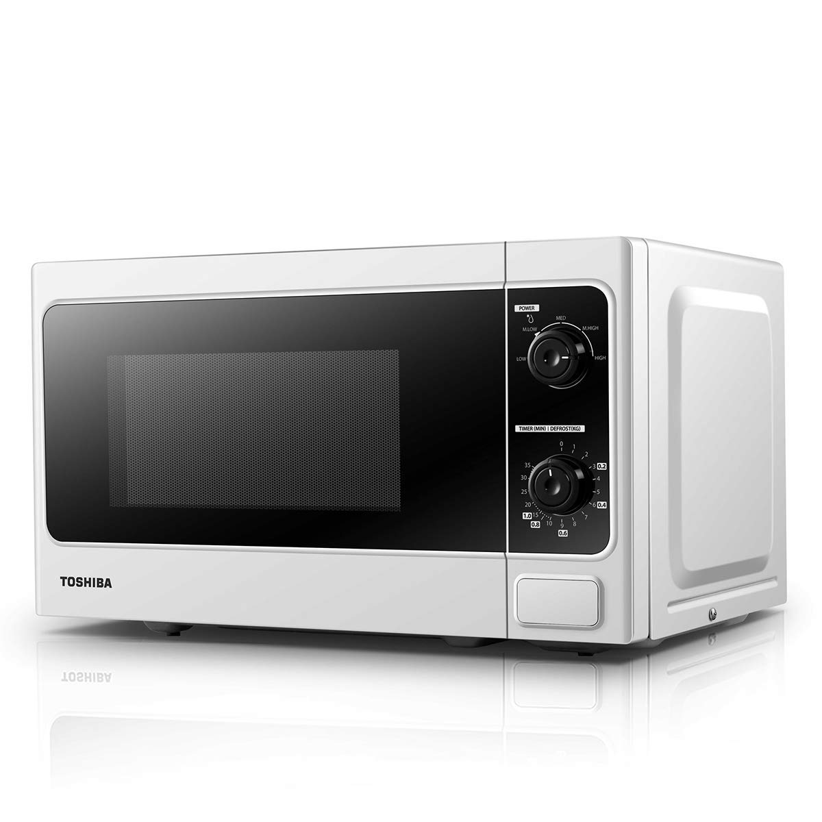 Toshiba 800w 20L Microwave Oven with Function Defrost and 5 Power