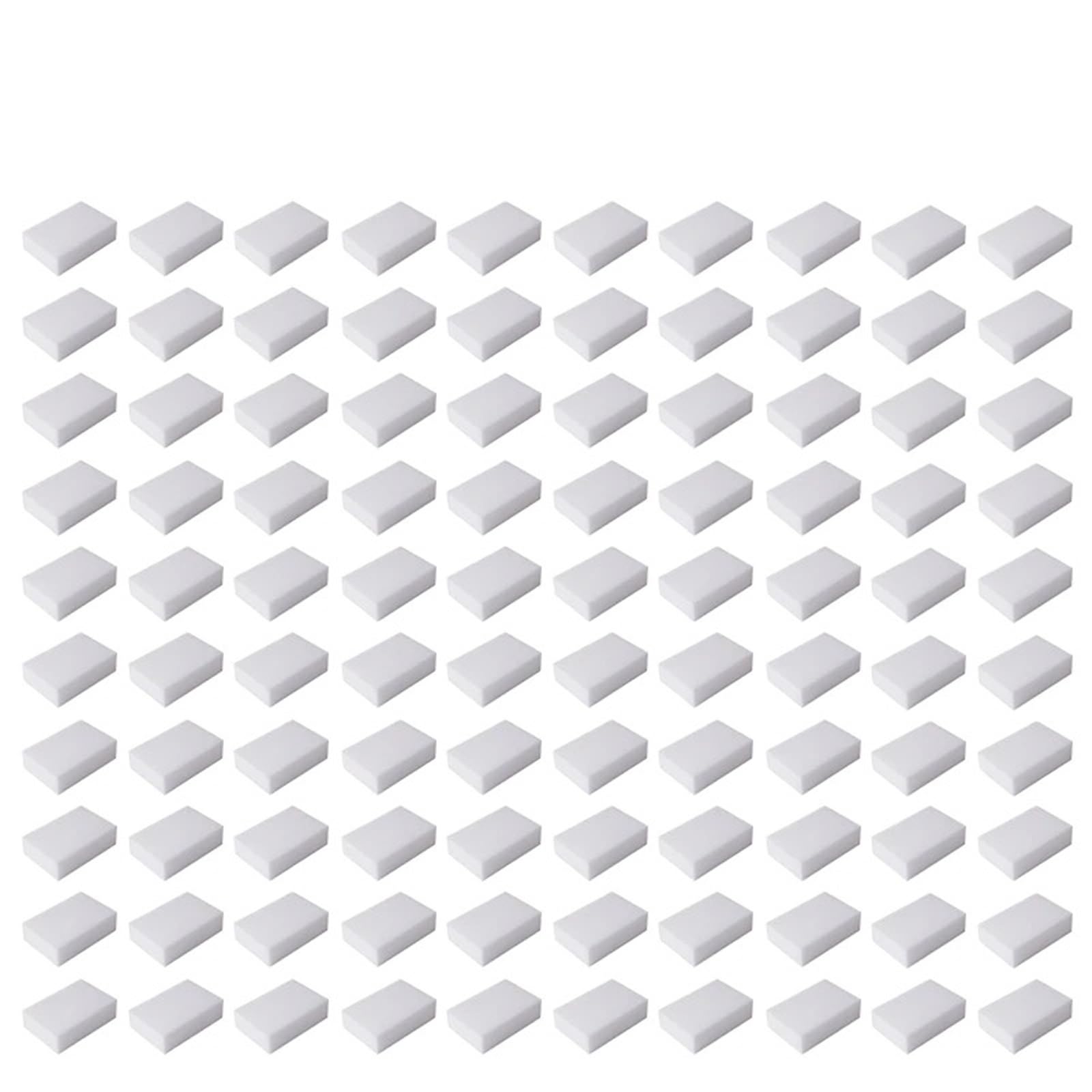 Schwammgummi 20 Stück/60 Stück/100 Stück Schwamm Magic Eraser Reinigungsschwämme for Küchen- und Badezimmerwerkzeuge(100pcs)