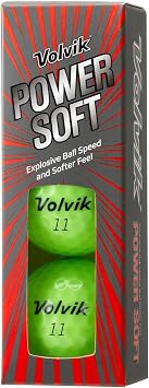 Volvik Power Soft Explosive Ball Speed Golf Balls Bundle Gift Set