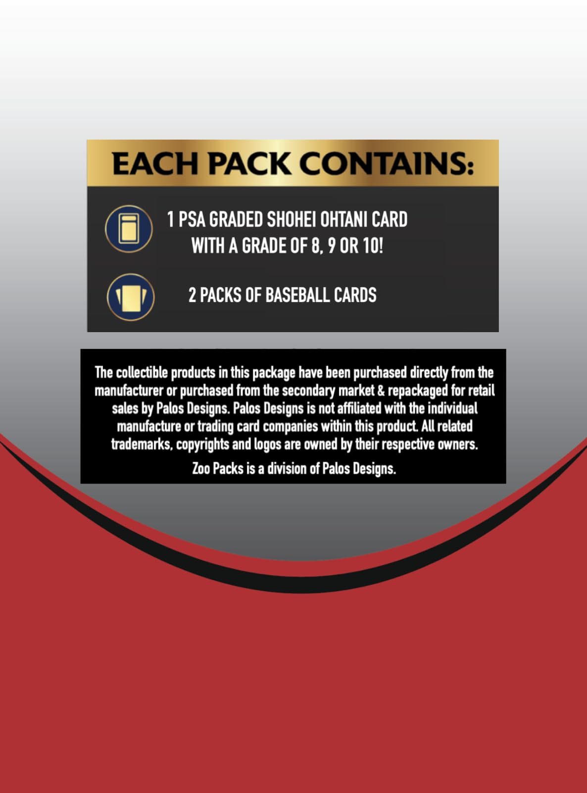 Amazon.com: Shohei Ohtani PSA Graded Card Mystery Power Pack - 1 PSA Graded  Ohtani Card and 2 Packs of Cards Per Pack