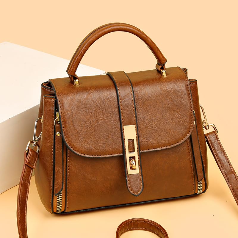 Image of Diva Dale Women's Handbag | Stylish & Elegant PU Leather Shoulder Bag | Trendy Crossbody Sling Bag with Top Handle & Adjustable Strap